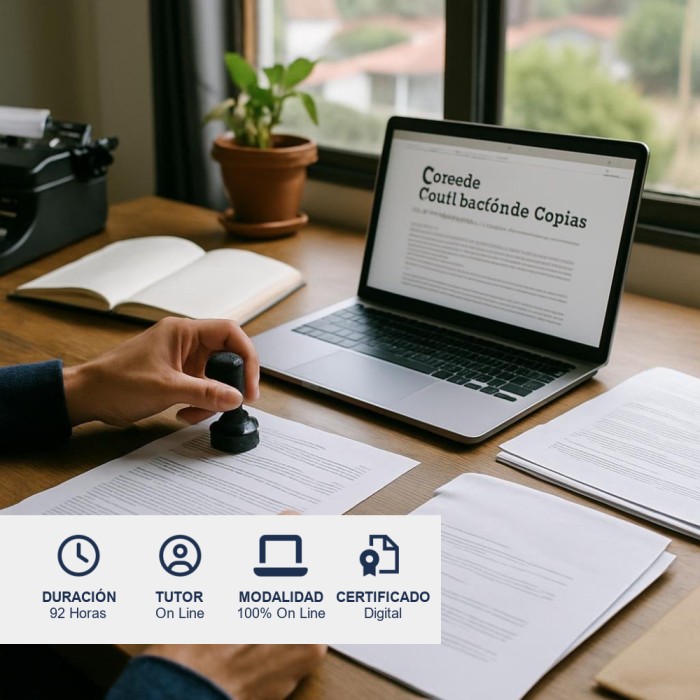 Curso de Certificación de Copias